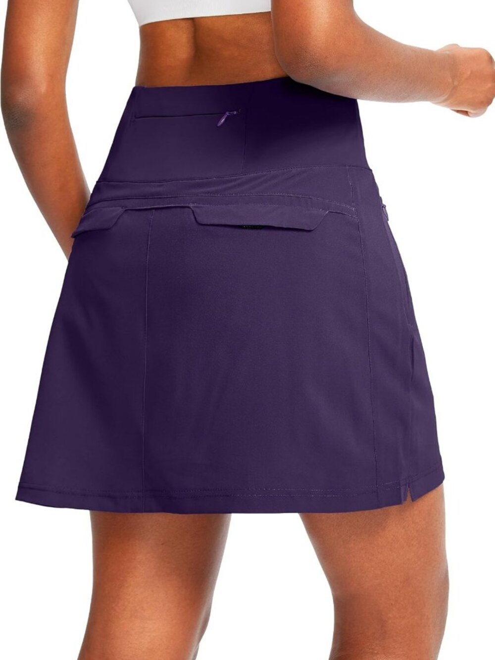Stylish Women's Golf Skorts with 3 Pockets - Perfect for Active Outdoor Wear